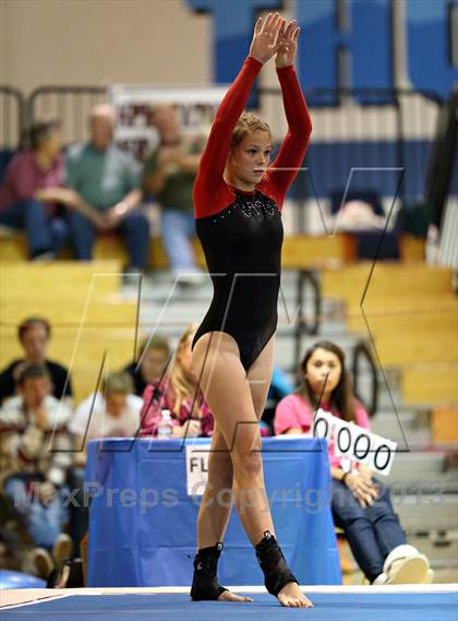 Thumbnail 1 in CHSAA 4A State Gymnastics Championships photogallery.