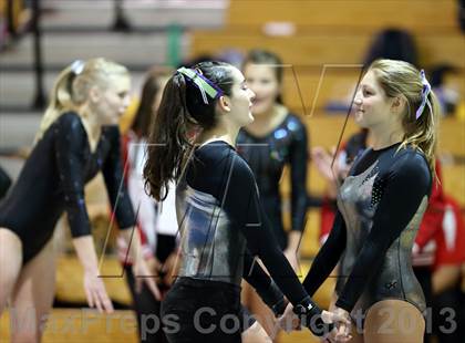 Thumbnail 3 in CHSAA 4A State Gymnastics Championships photogallery.
