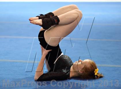 Thumbnail 3 in CHSAA 4A State Gymnastics Championships photogallery.