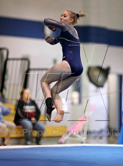 Thumbnail 1 in CHSAA 4A State Gymnastics Championships photogallery.