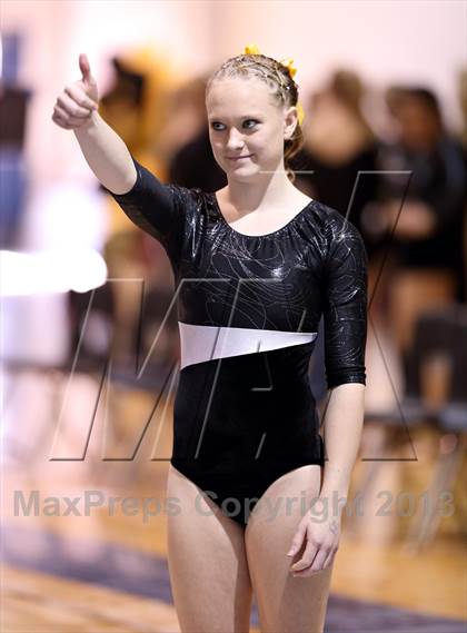 Thumbnail 1 in CHSAA 4A State Gymnastics Championships photogallery.