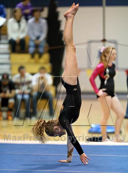 Thumbnail 1 in CHSAA 4A State Gymnastics Championships photogallery.