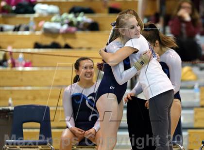 Thumbnail 1 in CHSAA 4A State Gymnastics Championships photogallery.