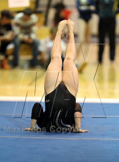 Thumbnail 2 in CHSAA 4A State Gymnastics Championships photogallery.