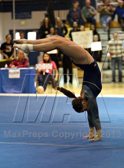 Thumbnail 3 in CHSAA 4A State Gymnastics Championships photogallery.