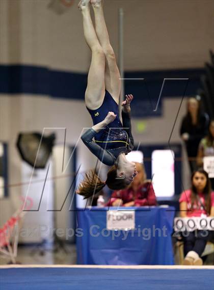 Thumbnail 1 in CHSAA 4A State Gymnastics Championships photogallery.