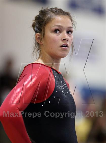 Thumbnail 1 in CHSAA 4A State Gymnastics Championships photogallery.