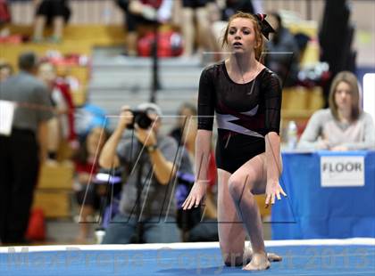 Thumbnail 3 in CHSAA 4A State Gymnastics Championships photogallery.