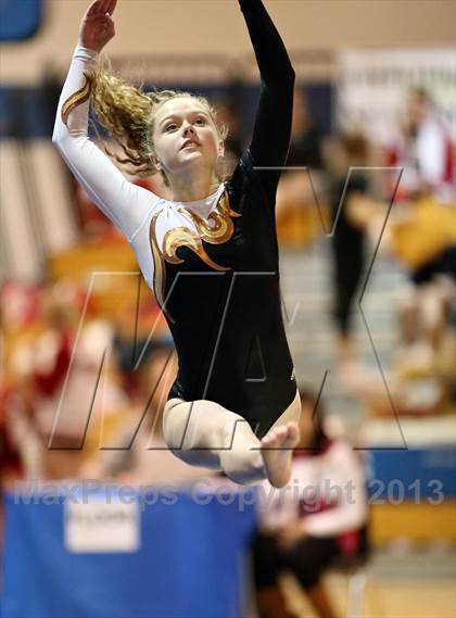 Thumbnail 2 in CHSAA 4A State Gymnastics Championships photogallery.