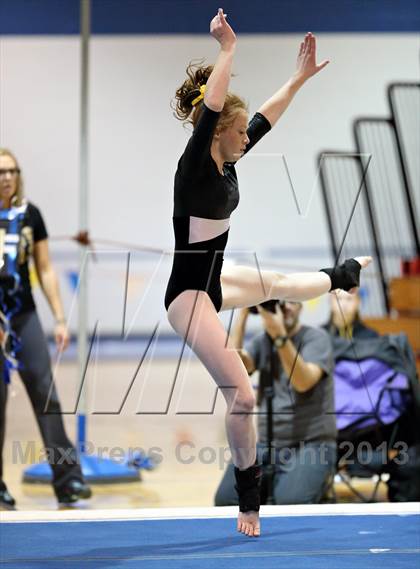 Thumbnail 3 in CHSAA 4A State Gymnastics Championships photogallery.