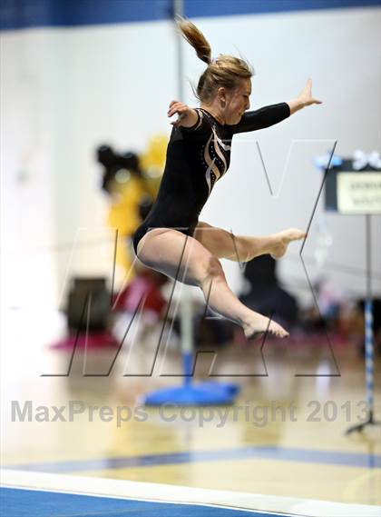 Thumbnail 2 in CHSAA 4A State Gymnastics Championships photogallery.