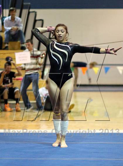 Thumbnail 3 in CHSAA 4A State Gymnastics Championships photogallery.