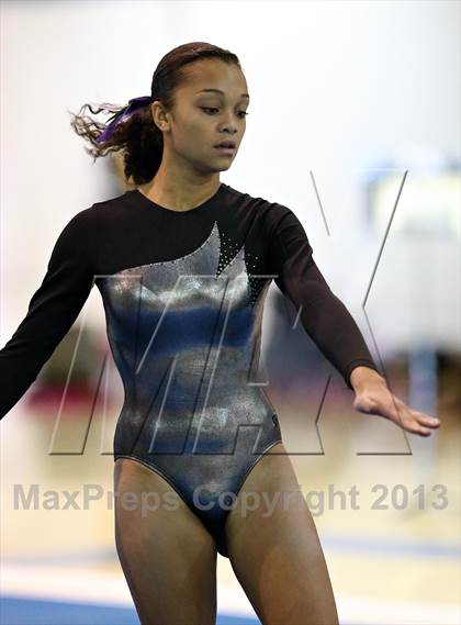 Thumbnail 1 in CHSAA 4A State Gymnastics Championships photogallery.