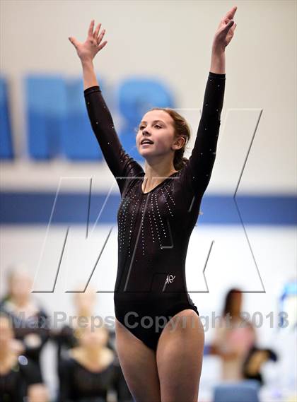 Thumbnail 2 in CHSAA 4A State Gymnastics Championships photogallery.