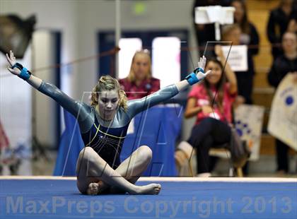 Thumbnail 1 in CHSAA 4A State Gymnastics Championships photogallery.