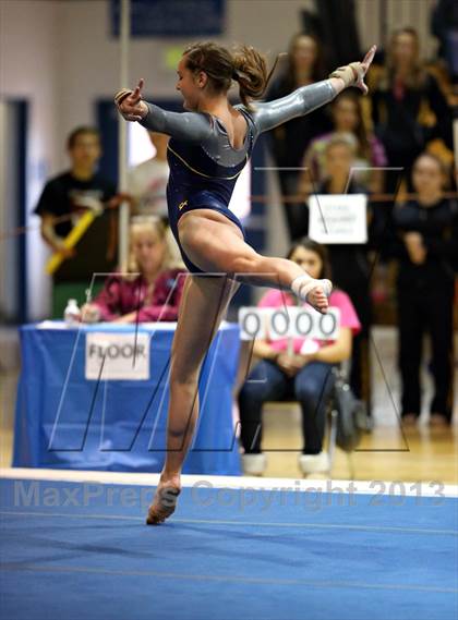 Thumbnail 3 in CHSAA 4A State Gymnastics Championships photogallery.