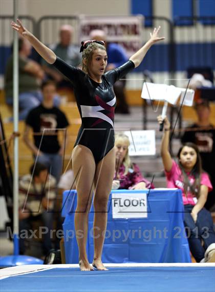 Thumbnail 3 in CHSAA 4A State Gymnastics Championships photogallery.