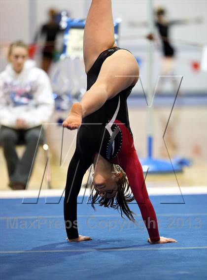 Thumbnail 2 in CHSAA 4A State Gymnastics Championships photogallery.