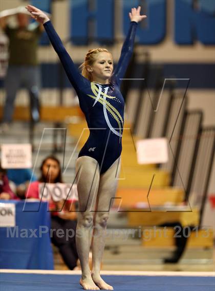 Thumbnail 2 in CHSAA 4A State Gymnastics Championships photogallery.