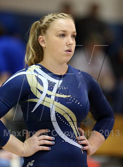 Thumbnail 3 in CHSAA 4A State Gymnastics Championships photogallery.