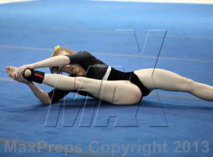 Thumbnail 3 in CHSAA 4A State Gymnastics Championships photogallery.