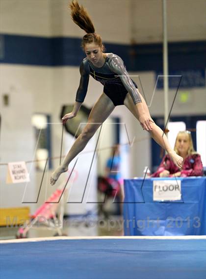 Thumbnail 1 in CHSAA 4A State Gymnastics Championships photogallery.