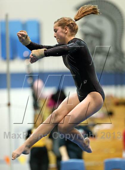 Thumbnail 1 in CHSAA 4A State Gymnastics Championships photogallery.