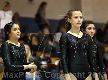 Thumbnail 2 in CHSAA 4A State Gymnastics Championships photogallery.