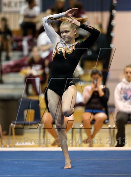 Thumbnail 1 in CHSAA 4A State Gymnastics Championships photogallery.