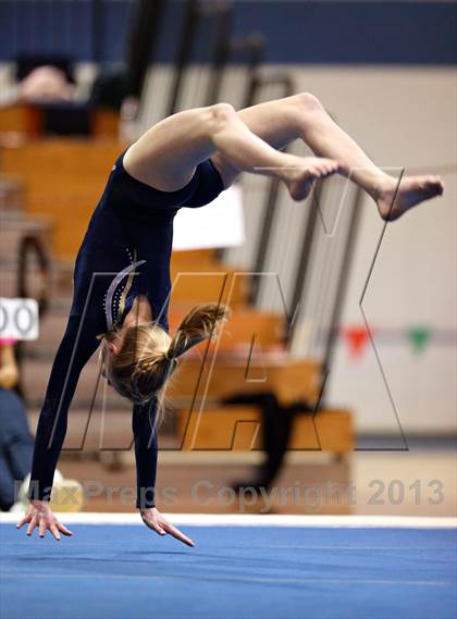 Thumbnail 3 in CHSAA 4A State Gymnastics Championships photogallery.