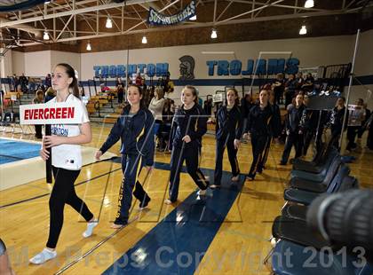 Thumbnail 1 in CHSAA 4A State Gymnastics Championships photogallery.