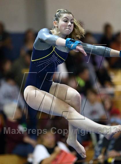 Thumbnail 3 in CHSAA 4A State Gymnastics Championships photogallery.