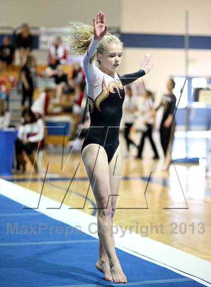 Thumbnail 1 in CHSAA 4A State Gymnastics Championships photogallery.