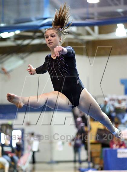 Thumbnail 3 in CHSAA 4A State Gymnastics Championships photogallery.