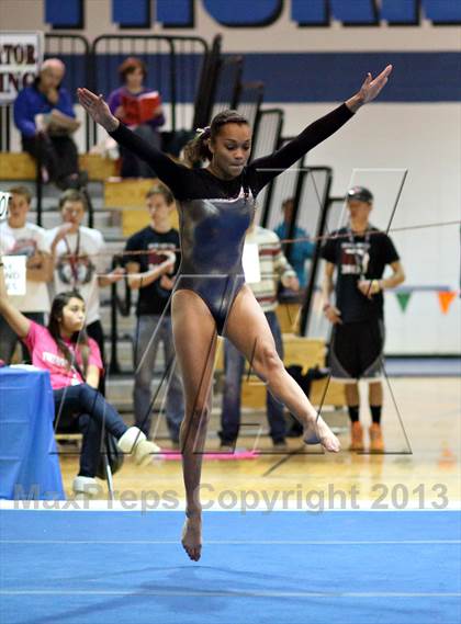 Thumbnail 3 in CHSAA 4A State Gymnastics Championships photogallery.