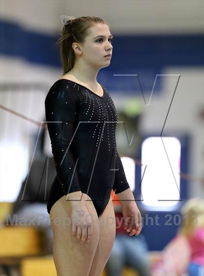 Thumbnail 1 in CHSAA 4A State Gymnastics Championships photogallery.