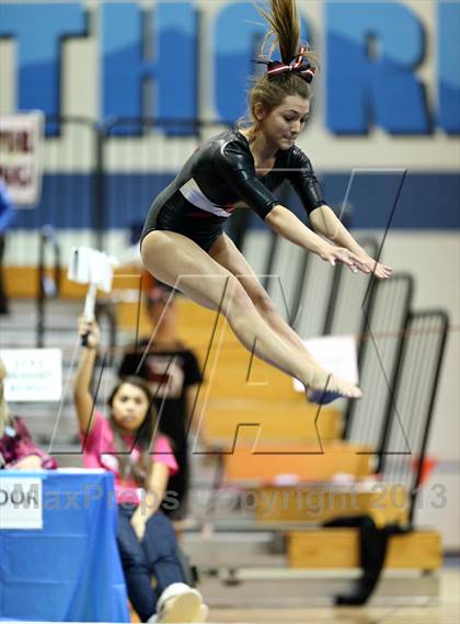 Thumbnail 1 in CHSAA 4A State Gymnastics Championships photogallery.