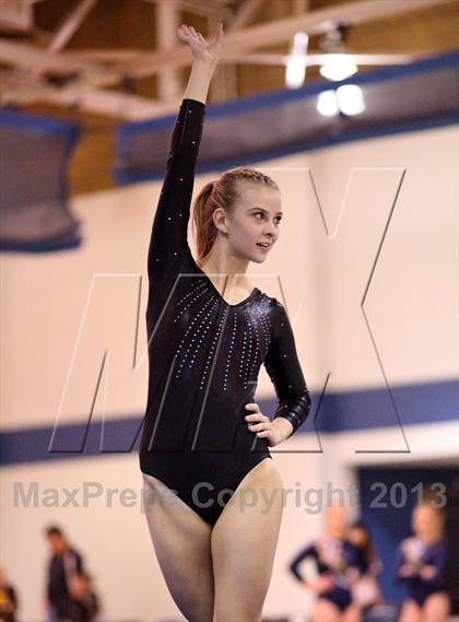 Thumbnail 3 in CHSAA 4A State Gymnastics Championships photogallery.