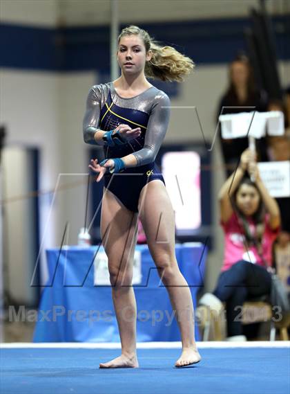 Thumbnail 3 in CHSAA 4A State Gymnastics Championships photogallery.