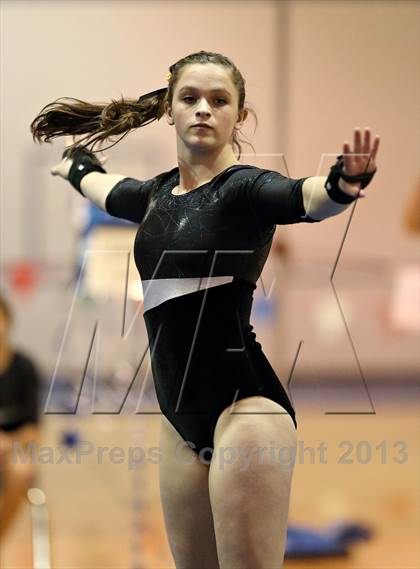 Thumbnail 3 in CHSAA 4A State Gymnastics Championships photogallery.