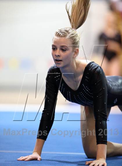 Thumbnail 2 in CHSAA 4A State Gymnastics Championships photogallery.