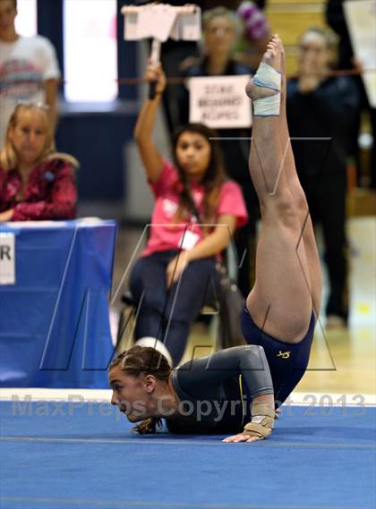 Thumbnail 2 in CHSAA 4A State Gymnastics Championships photogallery.