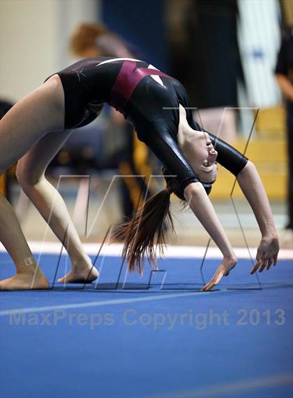 Thumbnail 1 in CHSAA 4A State Gymnastics Championships photogallery.