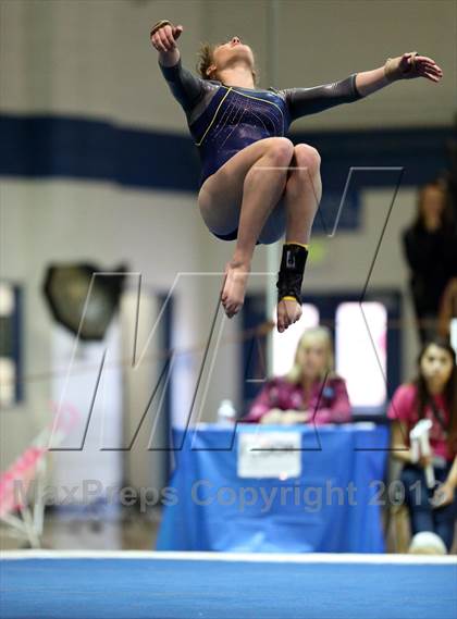 Thumbnail 2 in CHSAA 4A State Gymnastics Championships photogallery.