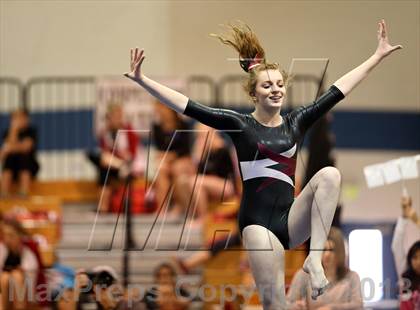 Thumbnail 1 in CHSAA 4A State Gymnastics Championships photogallery.