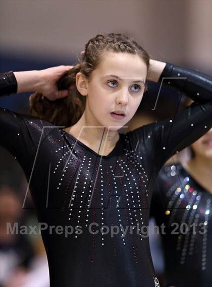 Thumbnail 3 in CHSAA 4A State Gymnastics Championships photogallery.