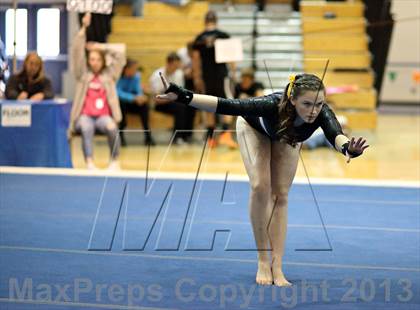 Thumbnail 2 in CHSAA 4A State Gymnastics Championships photogallery.