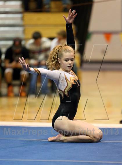 Thumbnail 2 in CHSAA 4A State Gymnastics Championships photogallery.