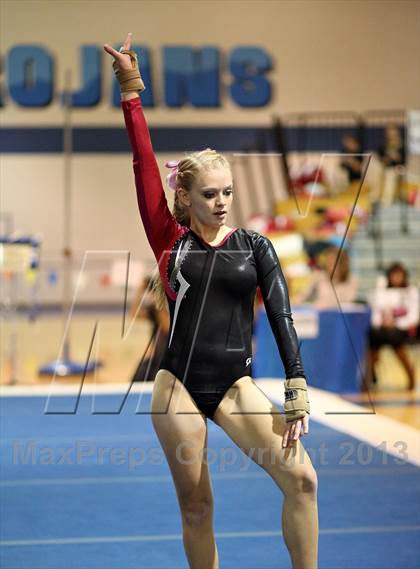 Thumbnail 1 in CHSAA 4A State Gymnastics Championships photogallery.