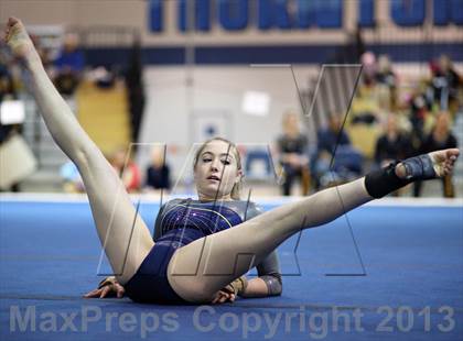 Thumbnail 1 in CHSAA 4A State Gymnastics Championships photogallery.